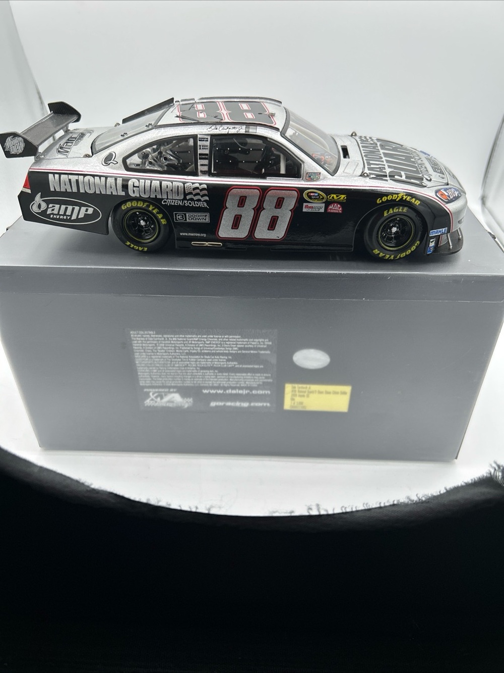 Car model on display